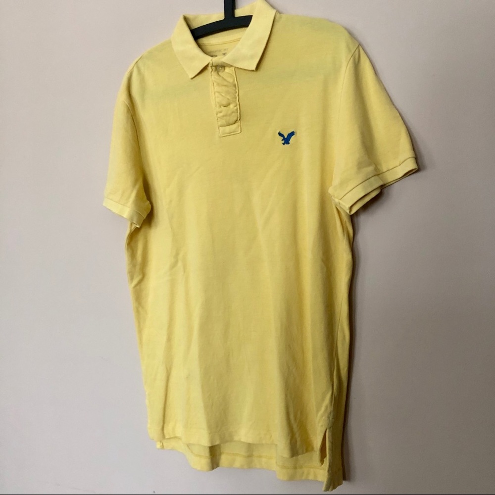 Men’s American Eagle Yellow Polo